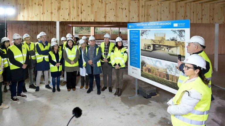 Obras del centro de salud de Abegondo